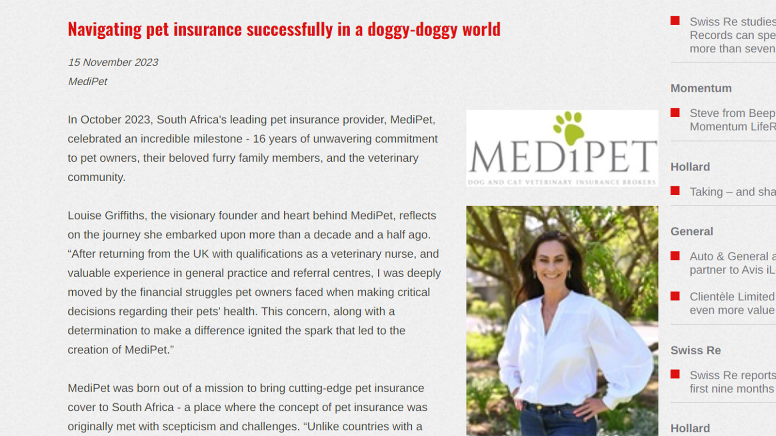 fanews.co.za | Navigating pet insurance